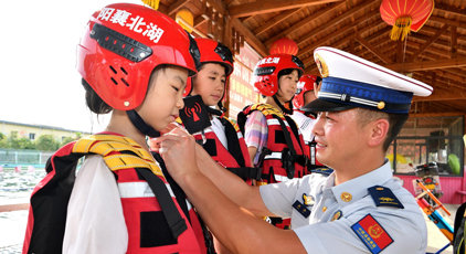 湖北保康：学习防溺水 安全过暑期