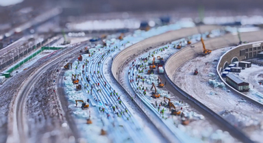 哈尔滨冰雪大世界开工实况