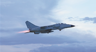 空军某部开展飞行训练