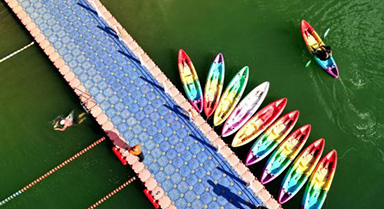 澜沧江边 村民靠 “玩水”增收