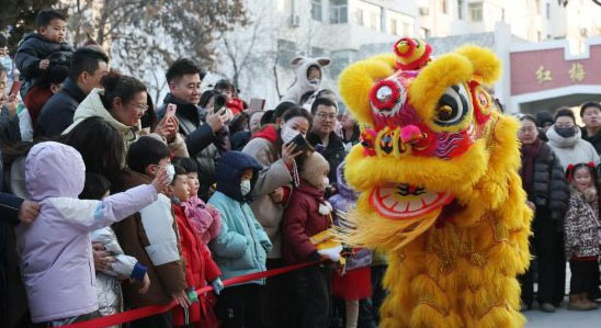 非遗传承 萌宝迎新年