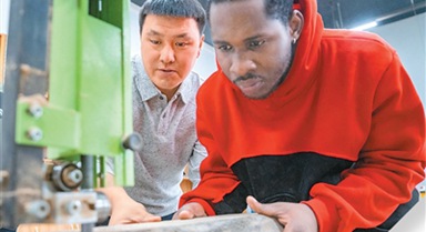 中国技艺传向海外