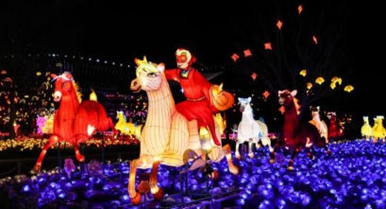 北京：“天宫灯会”点亮冬夜