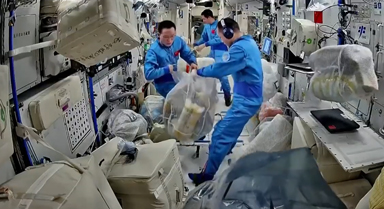 神二十一乘组在太空打包是啥体验？