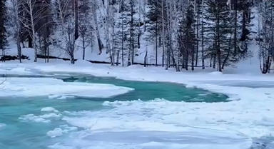 冬日喀纳斯每一帧都是壁纸