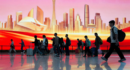 广州白云机场春运客流量突破500万