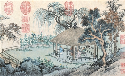 诗画催菊