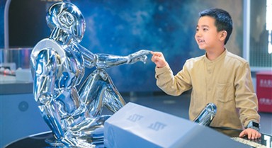 科技馆里过寒假