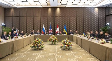 俄美乌三方在日内瓦举行闭门谈判