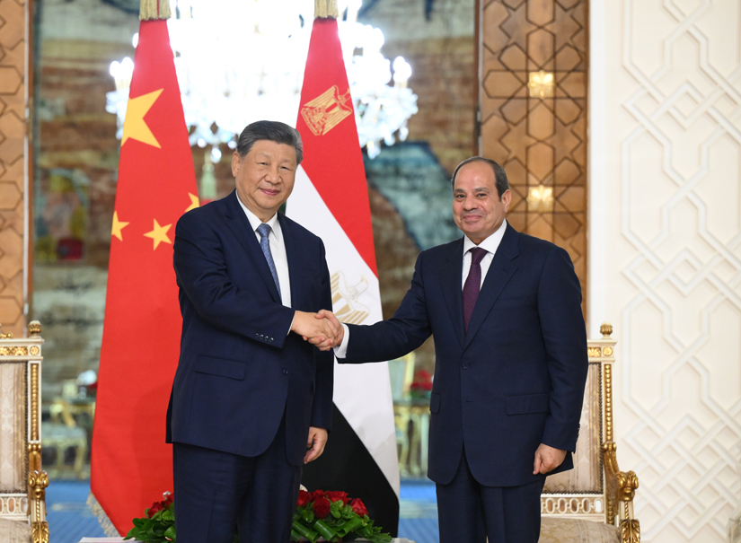 习近平同埃及总统塞西会谈