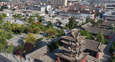山西万荣飞云楼景区中秋假期焕新迎客